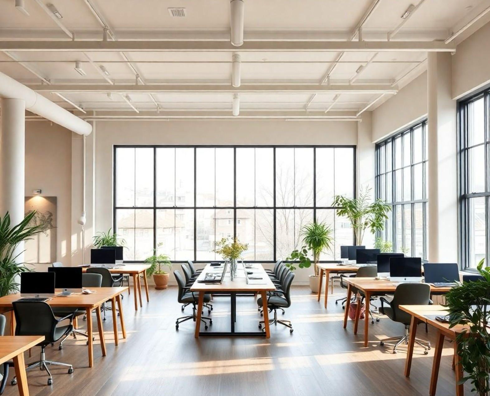 Managed office space in Bangalore with private workstations and meeting facilities