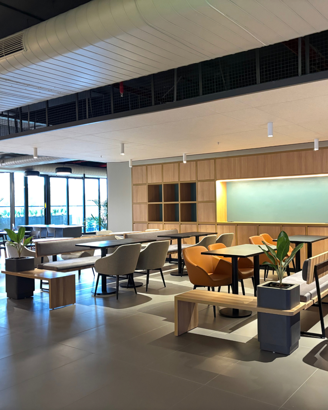 Office fit-out and handover for a managed workspace