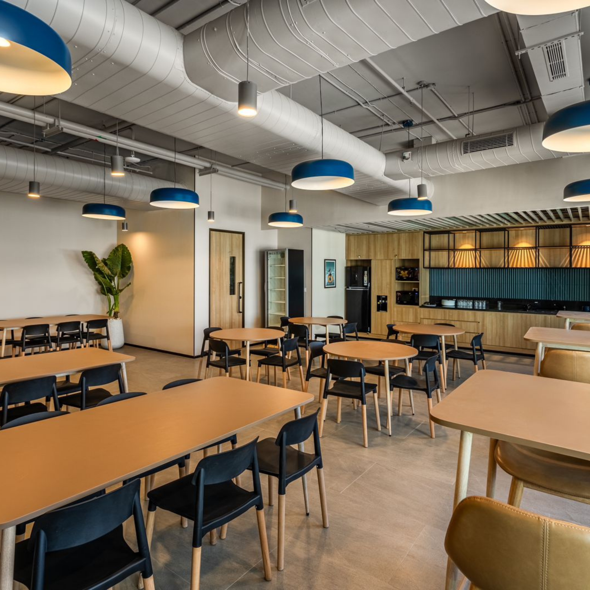 Startup team working in a flexible office space in India with easy scalability